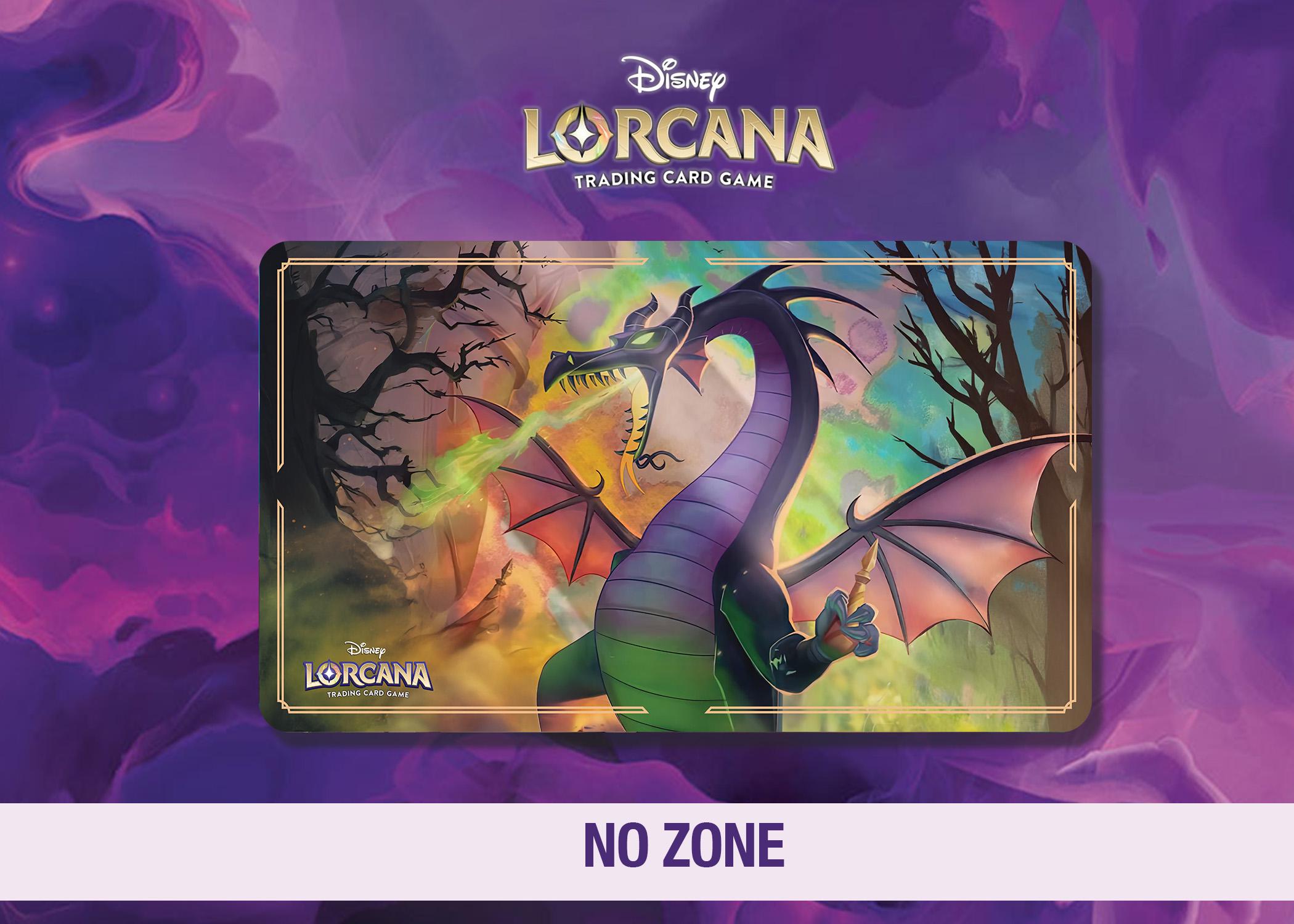 Disney Lorcana Playmat - Maleficent - Dragon - Fabled Set 9 - TCG - Custom Play - Picture 6 of 8