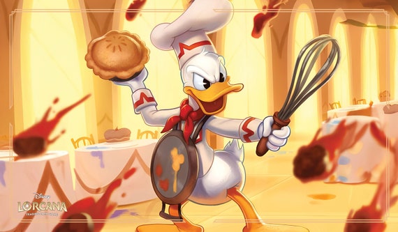 Disney LORCANA プレイマット（Donald Duck） Disney Lorcana Playmat - Donald Duck - Shimmering Skies