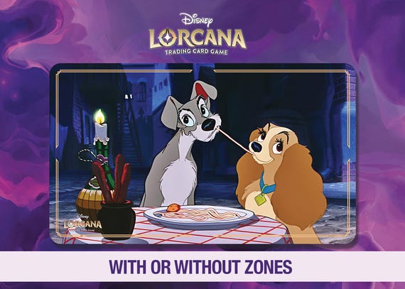 Disney Lorcana Playmat - Lady and the Tramp - Movie Scene - Walt Disney -  TCG - Custom Playmat - Disney - Mousepad - Gamepad - Accessory - Etsy