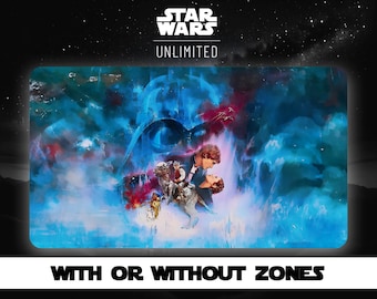 Star Wars Unlimited Playmat: Empire Strikes Back, Han & Leia - TCG Mat