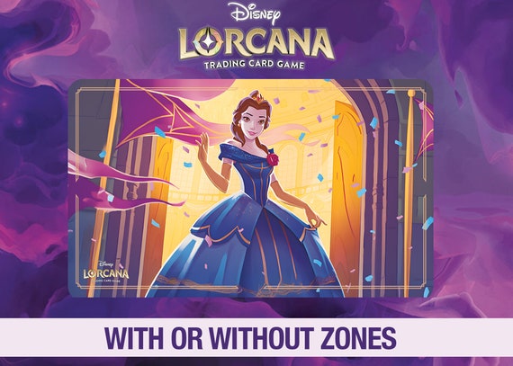 ベル　BELLE Disney Lorcana プレイマット　未開封 気質アップ プレイマット Lorcana Disney BELLE ベル 未開封