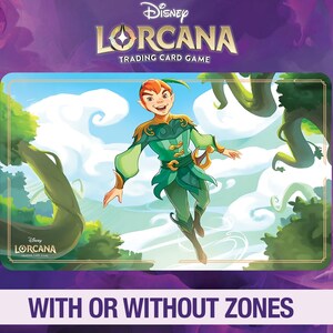 Disney Lorcana Krabbeldecke - Pan Lost Boy - - Peter Pan - Into The Inklands - TKG - Individuelle Krabbeldecke - Disney - Mousepad - Gamepad - Accessoire