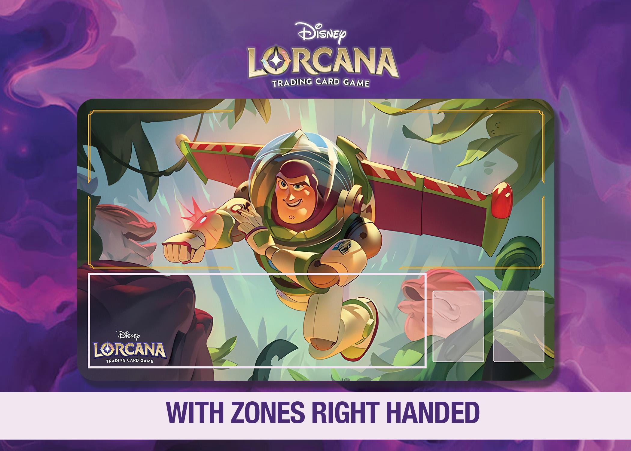 Disney Lorcana バズ・ライトイヤー 10枚セット Disney Lorcana Buzz Lightyear Playmat - TCG Ready Neoprene