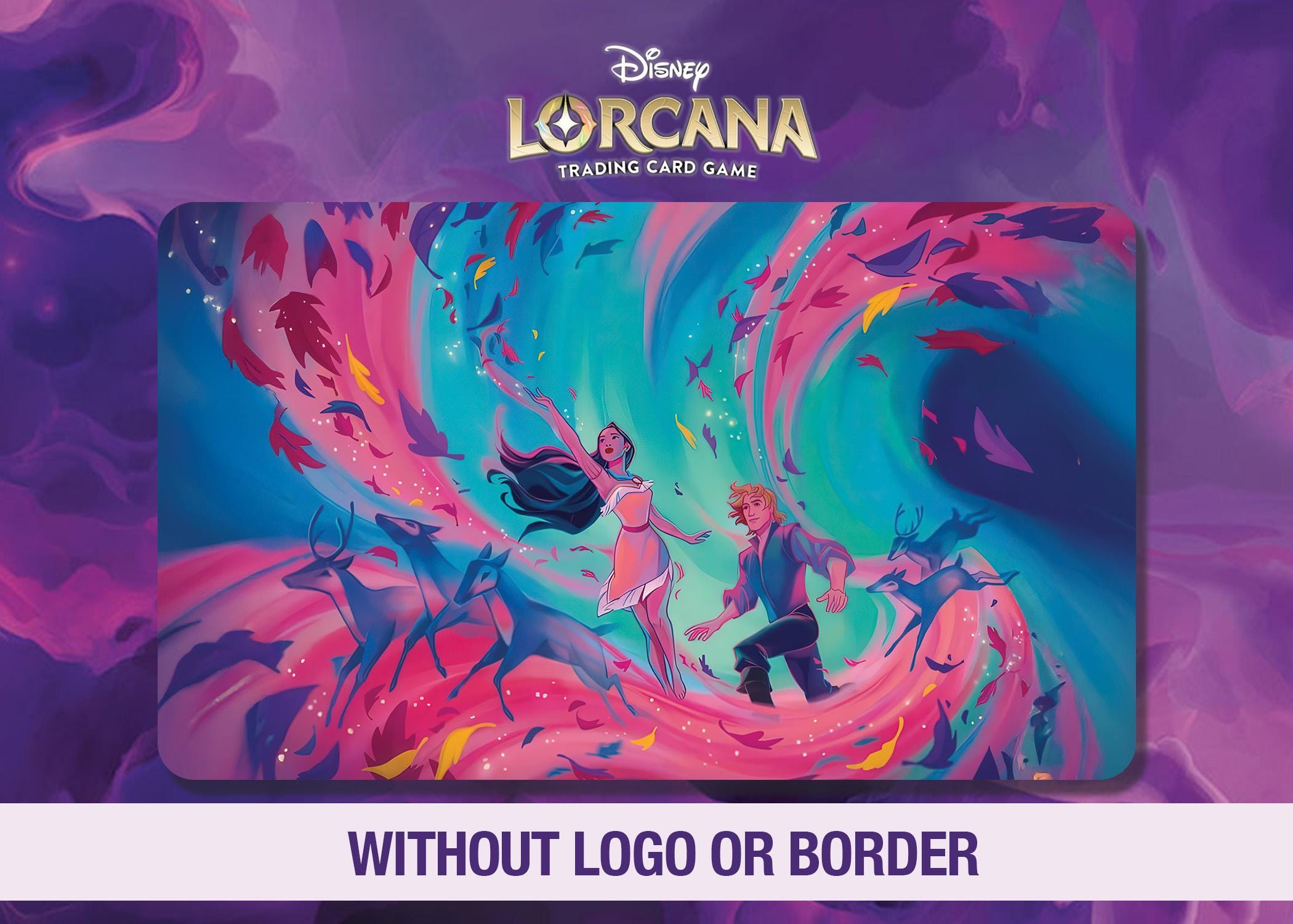 Disney Lorcana Playmat - Pocahontas - Colors of the Wind
