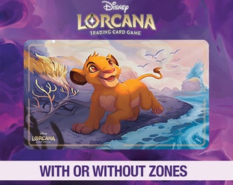TCG Play Mats - Lorcana - Simba Pride Protector - Multiple Sizes