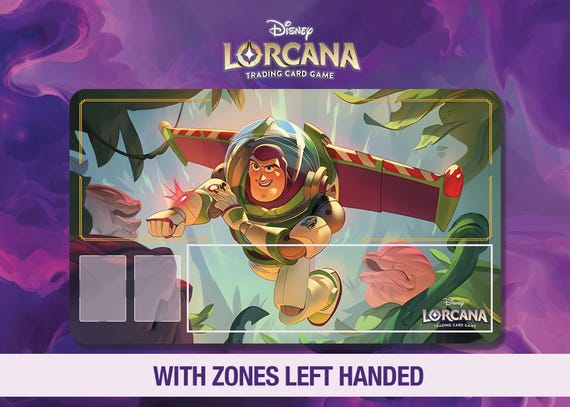 Disney Lorcana Playmat – Buzz Lightyear - on the Way - Wilds