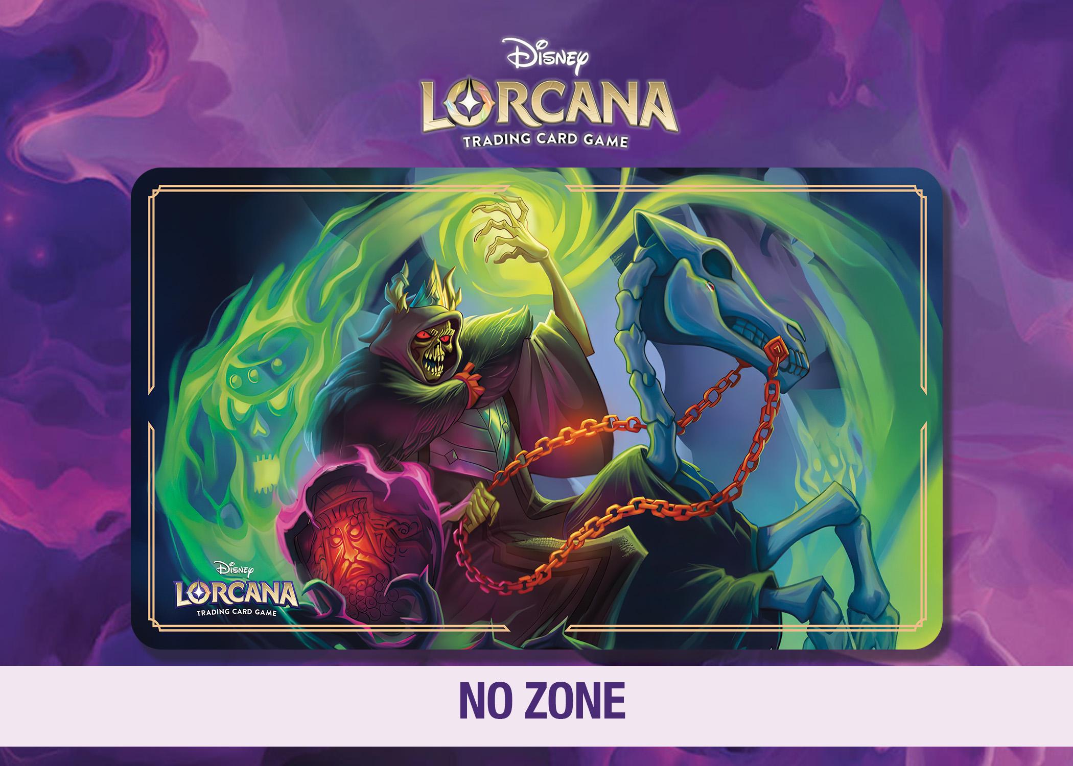 Disney Lorcana Playmat - the Black Cauldron - the Horned King