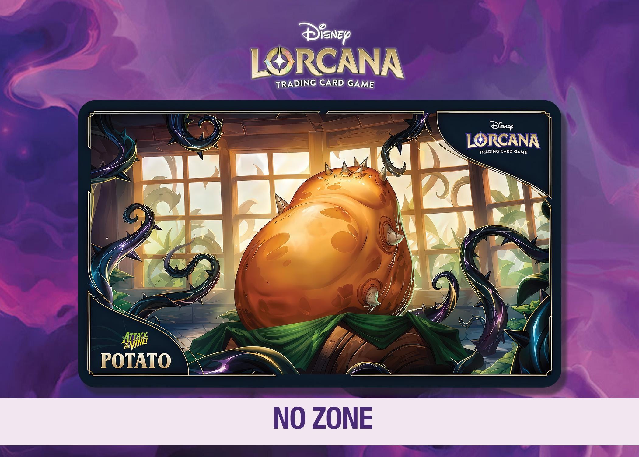 Disney Lorcana Playmat – Potato - Full of Potential - TCG Ready