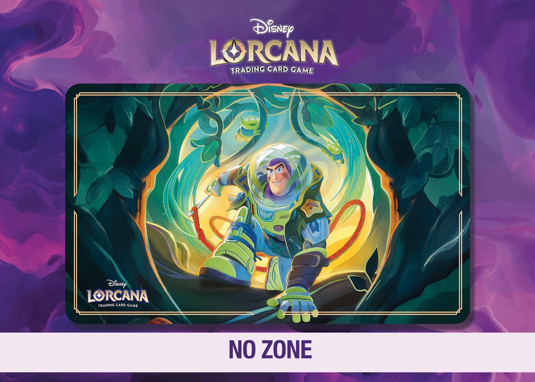その他 LORCANA Disney Lorcana Playmat Buzz Lightyear | Neoprene 24x14 Stitched