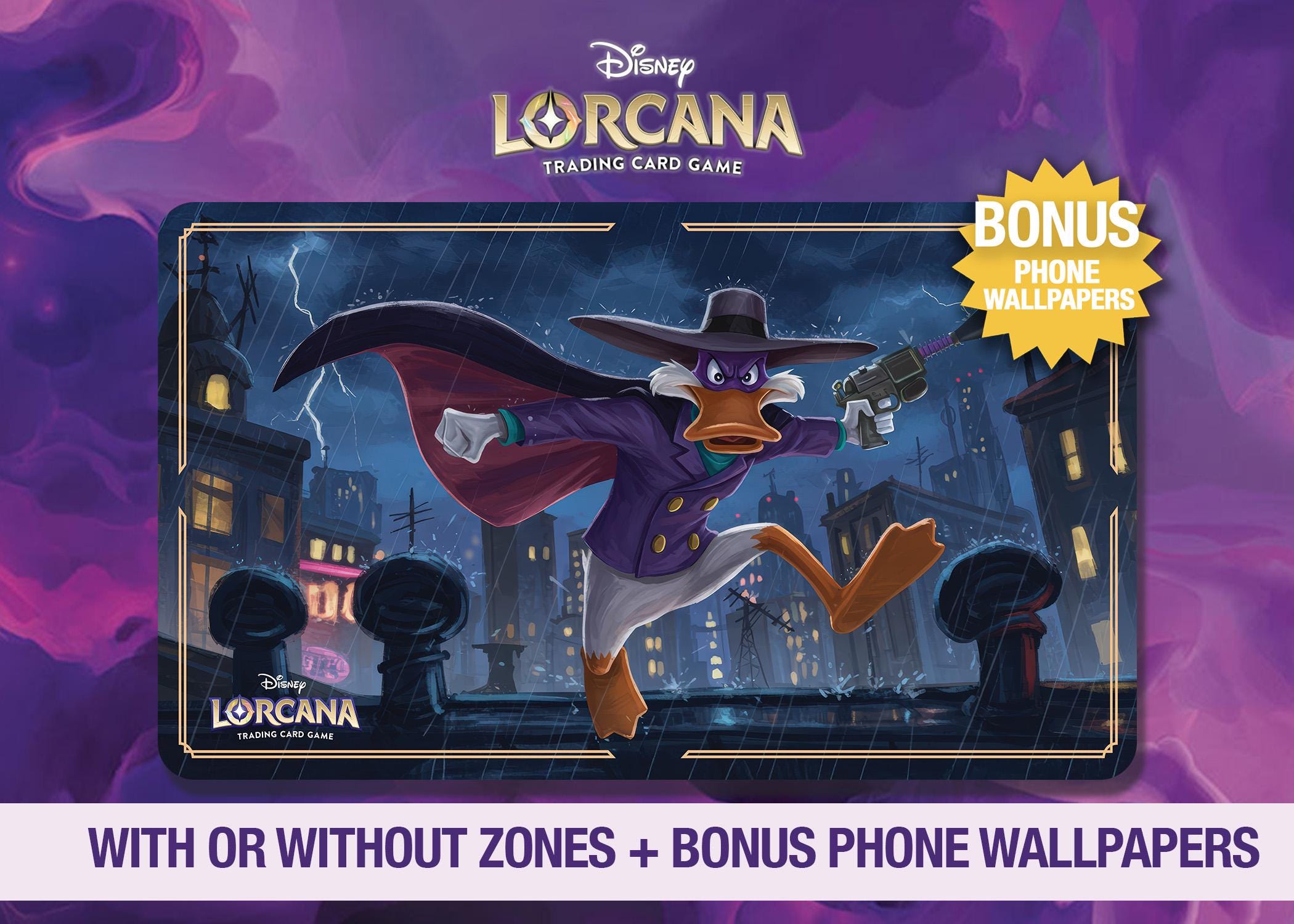 Disney LORCANA プレイマット（Donald Duck） Amazon.com: Ravensburger Disney Lorcana TCG Playmat