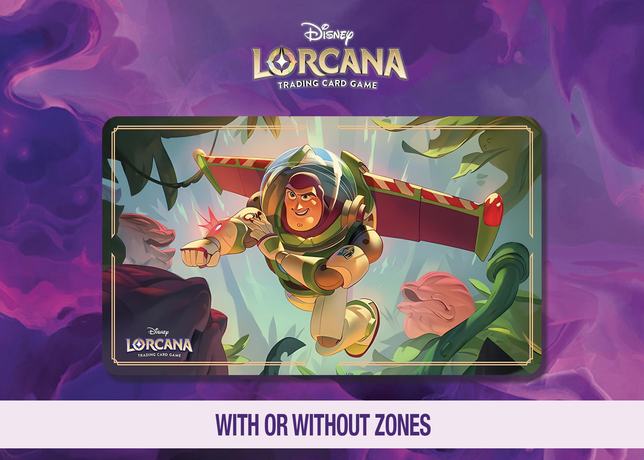 Disney Lorcana Playmat – Buzz Lightyear - on the Way - Wilds