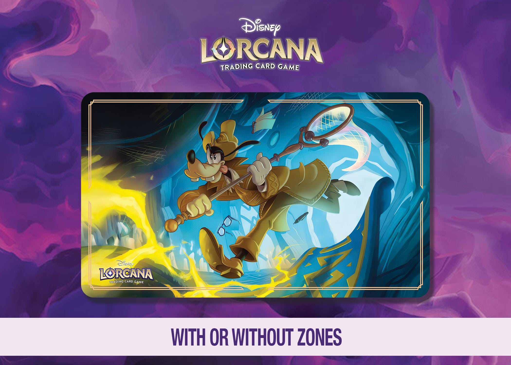 Disney Lorcana Playmat - Whispers in the Well - Goofy - Galumphing