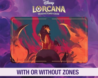 ロルカナ 海外限定 スカー チャンピオン プレイマット Lorcana 英語 ディズニー・ロルカナ・TCG 日本語版 公式プレイマット