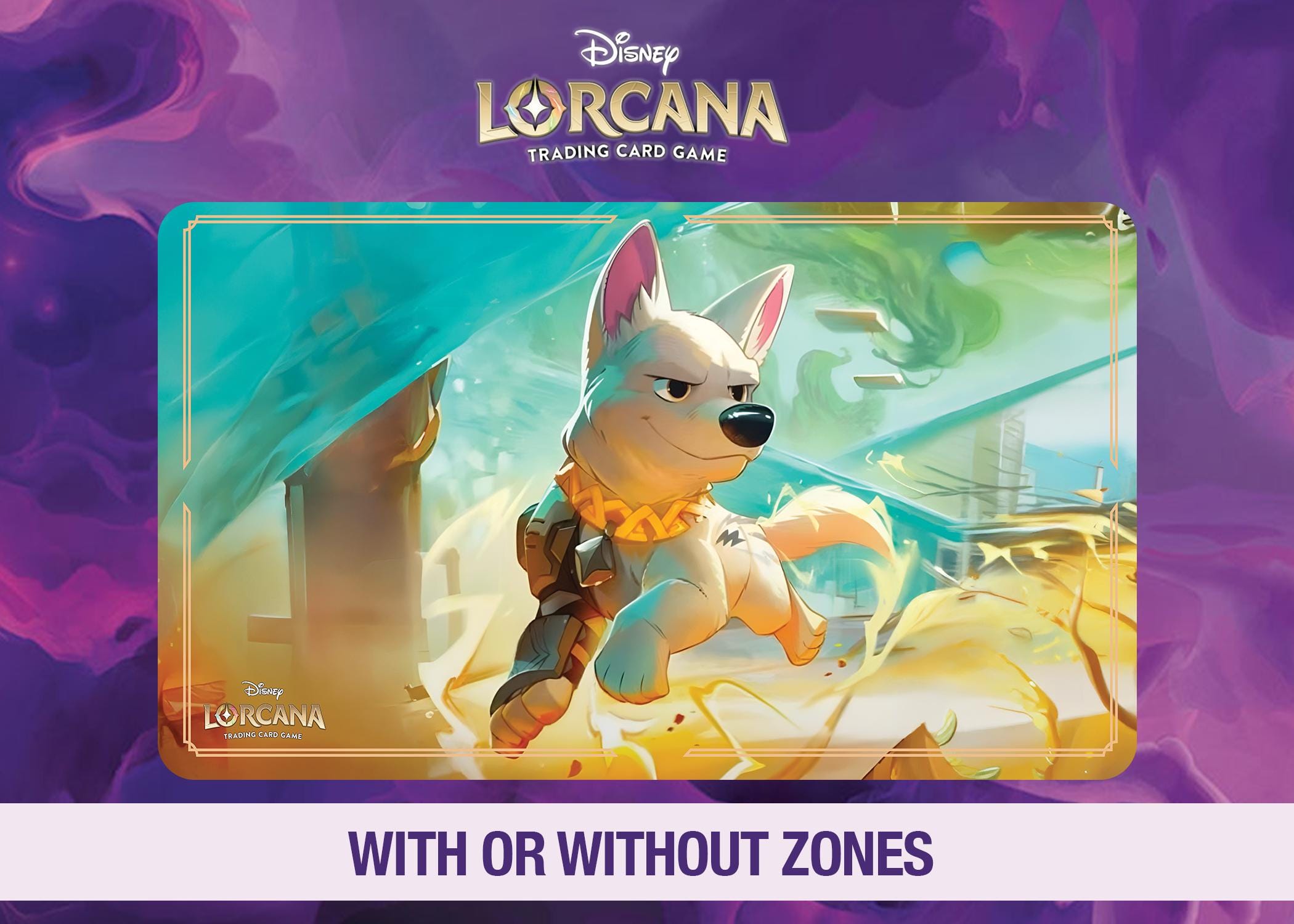 Disney Lorcana Playmat - Bolt - Archazia's Island - TCG - Custom