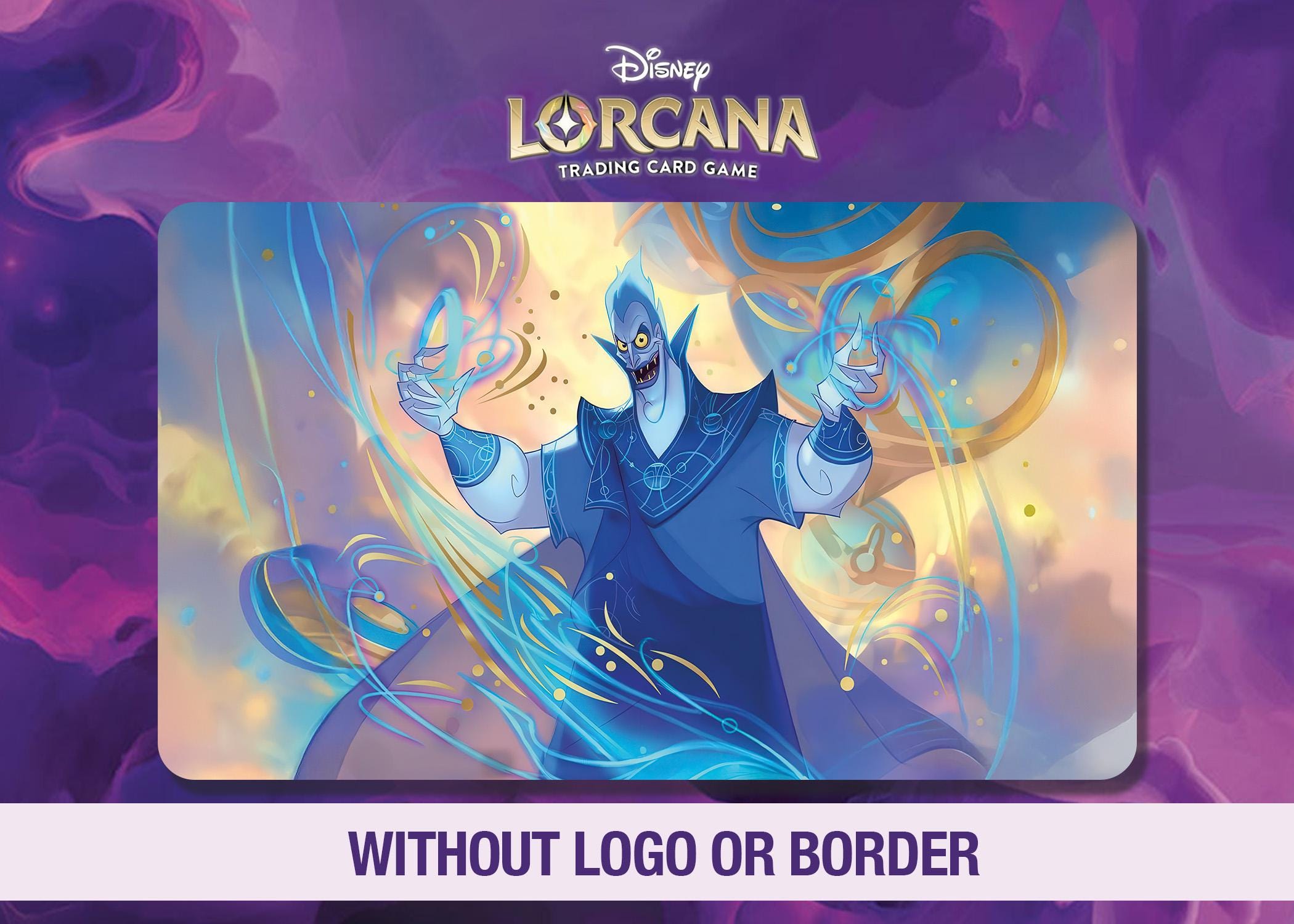 Disney Lorcana Playmat - Hades – Enchanted - Fabled Set 9 - TCG