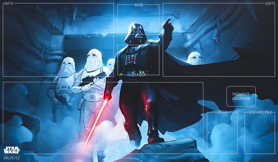 Darth Vader - Star Wars Unlimited Playmat - TCG Card Game Mat - Etsy