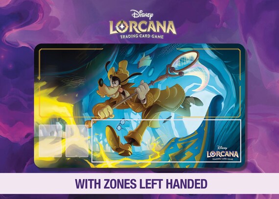 Disney Lorcana Playmat - Whispers in the Well - Goofy - Galumphing