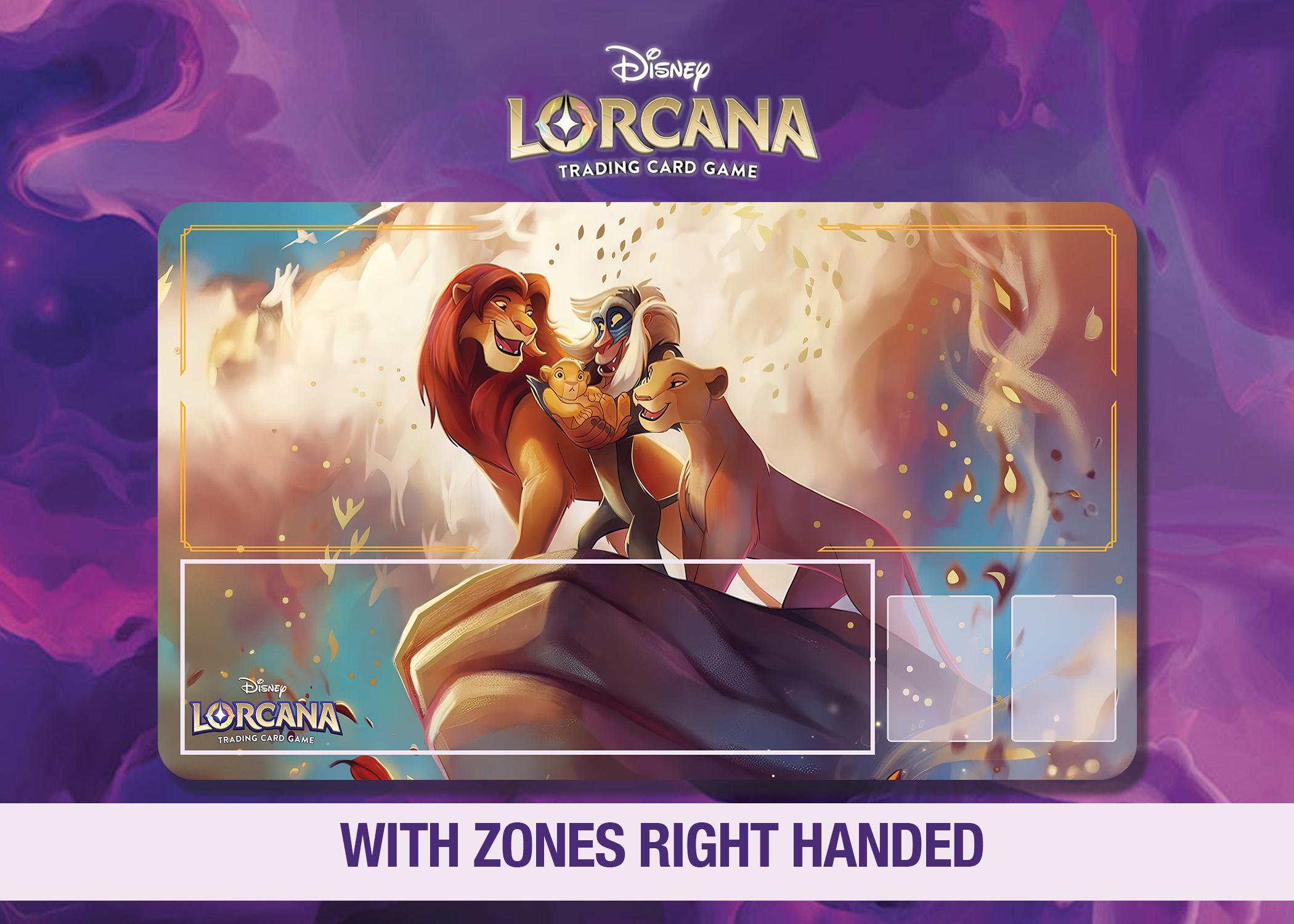 Disney Lorcana Playmat - The Lion King – Enchanted - Fabled Set 9