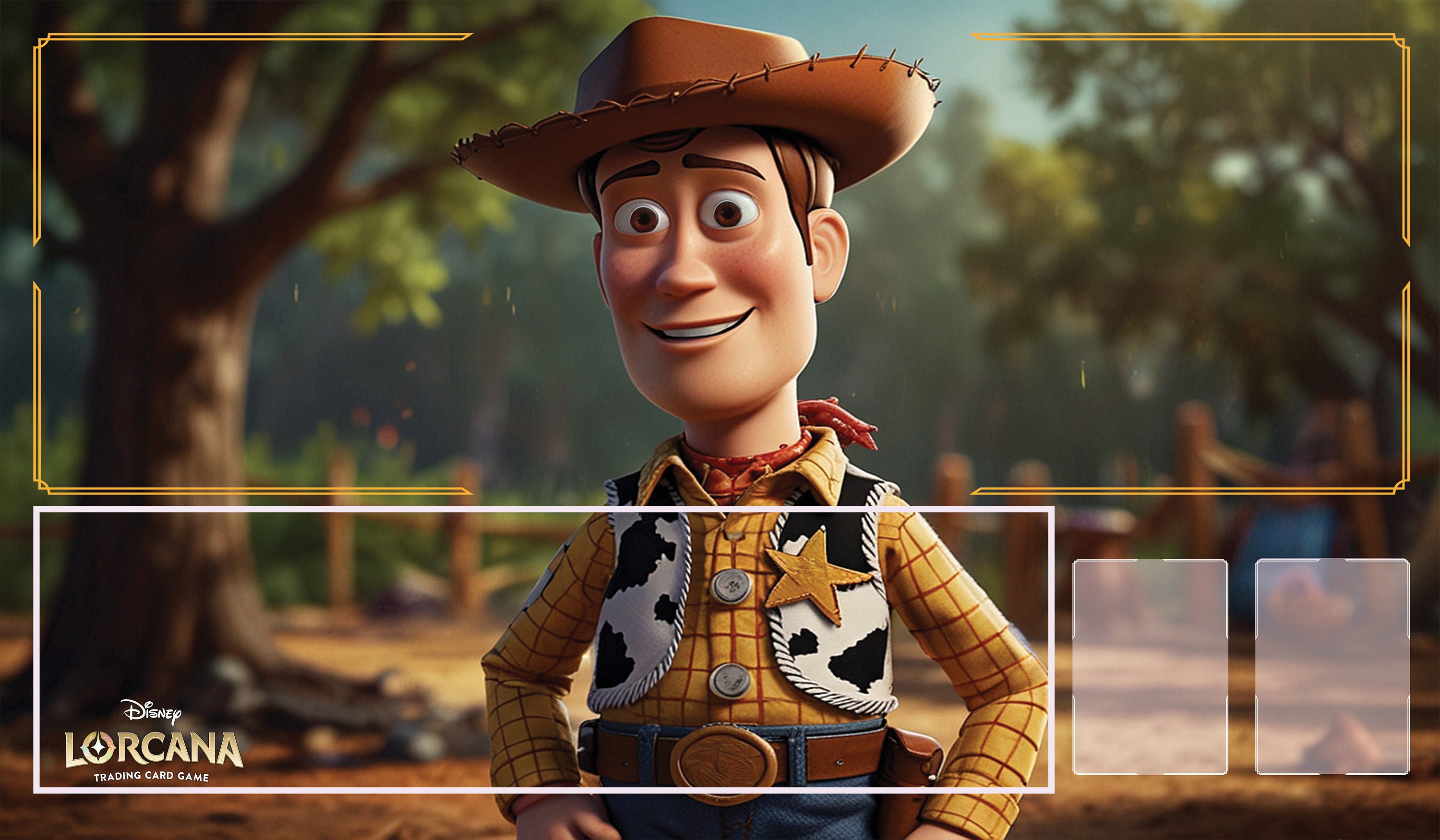 Disney Lorcana Playmat - Woody - Toy Story - Disney Movies - TCG