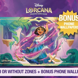 Disney Lorcana Playmat - Mirabel - Hopeful Dreamer - Archazia's Island - TCG - Custom Playmat - Mousepad - Gamepad - Accessoire