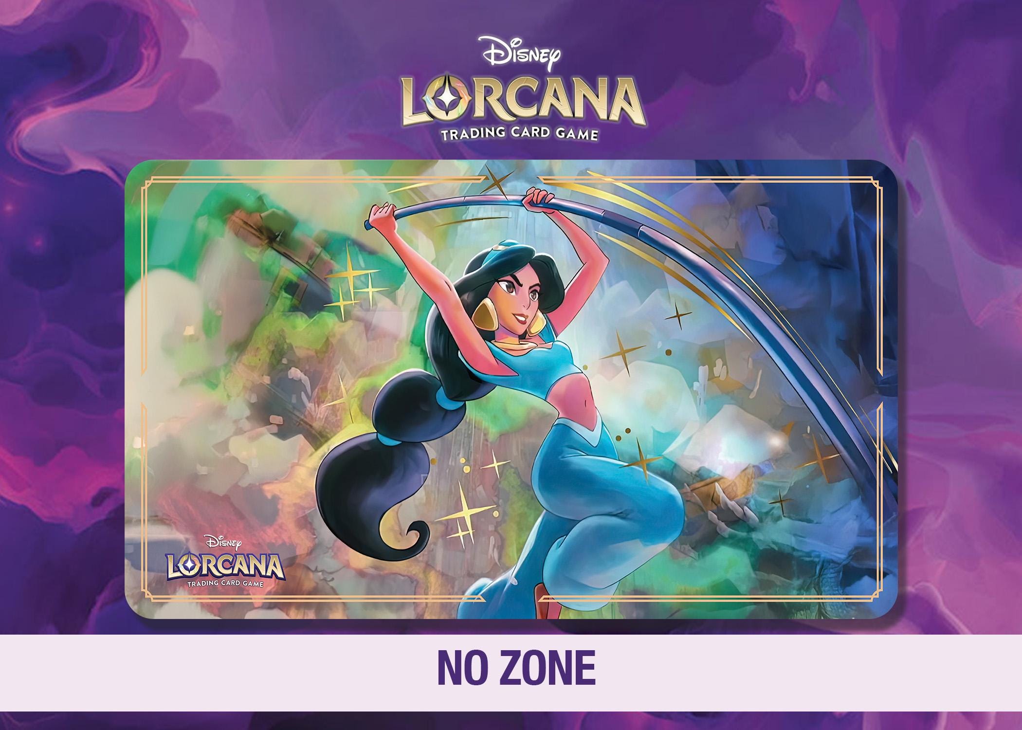 Lorcana ジャスミン　プレイマット ディズニー　ロルカナ ディズニー ロルカーナ プレイマット - ジャスミン - エンチャンテッド