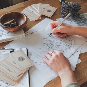 MITAD DE PRECIO. Lectura personalizada de la carta natal. Astrología.