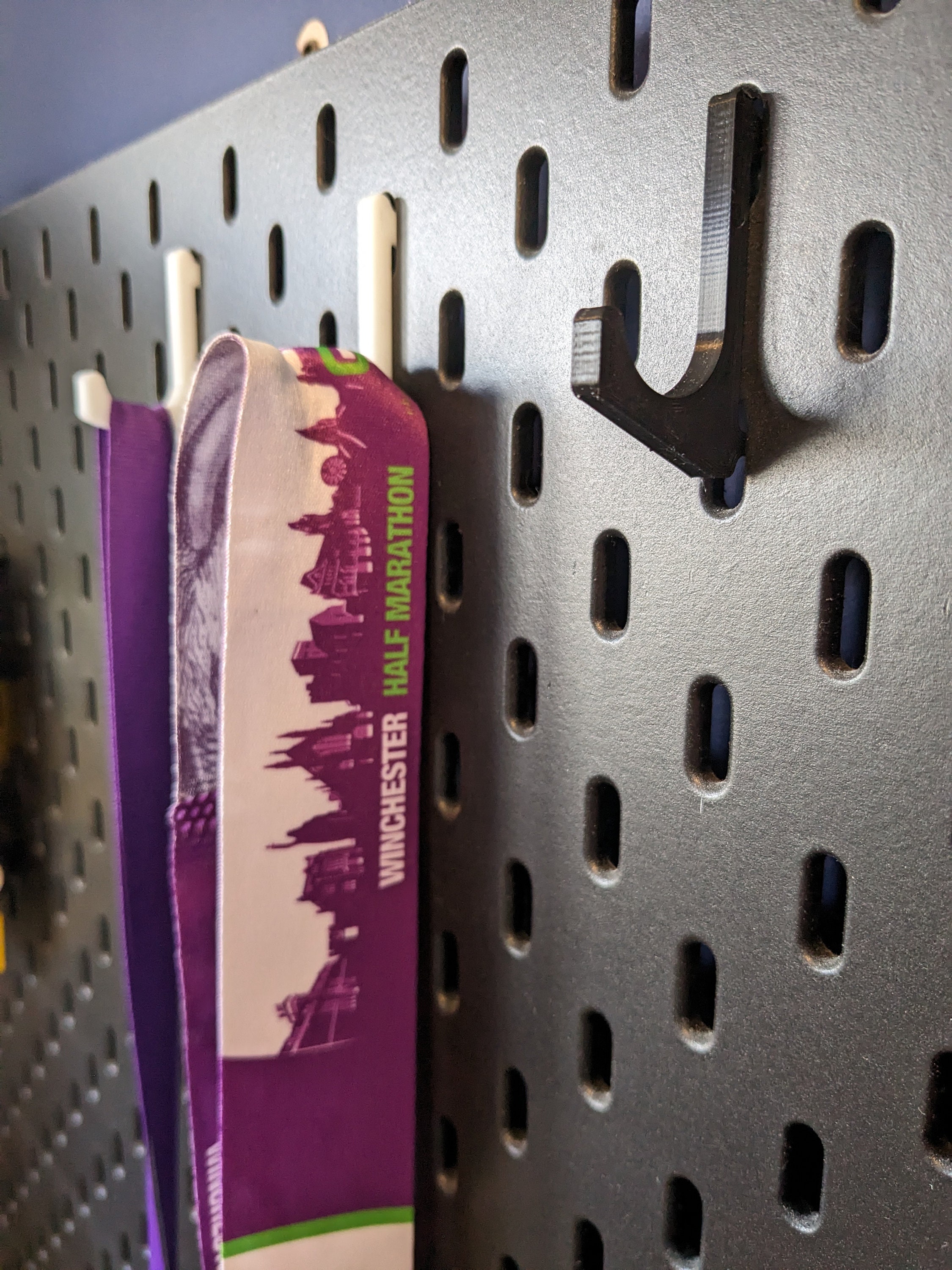 Medal Hooks for IKEA Skadis Pegboard