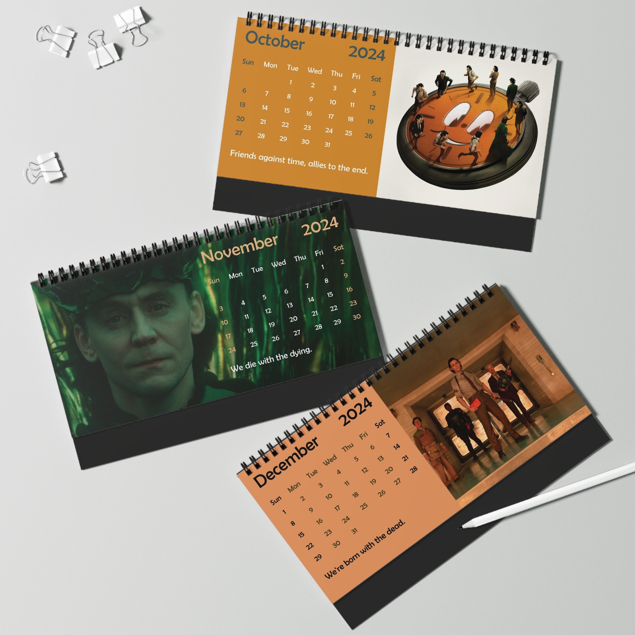 2024 Loki Desk Calendar 2024 Desk Calendar Loki 2024 Calendar