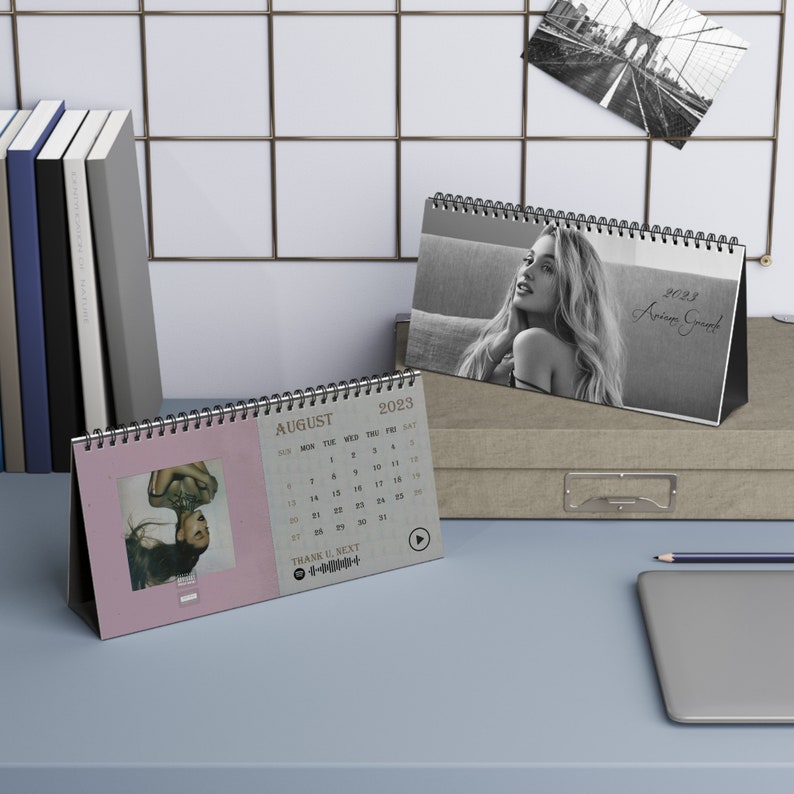 2023 Ariana Grande Desk Calendar Ariana Grande Calendar Etsy