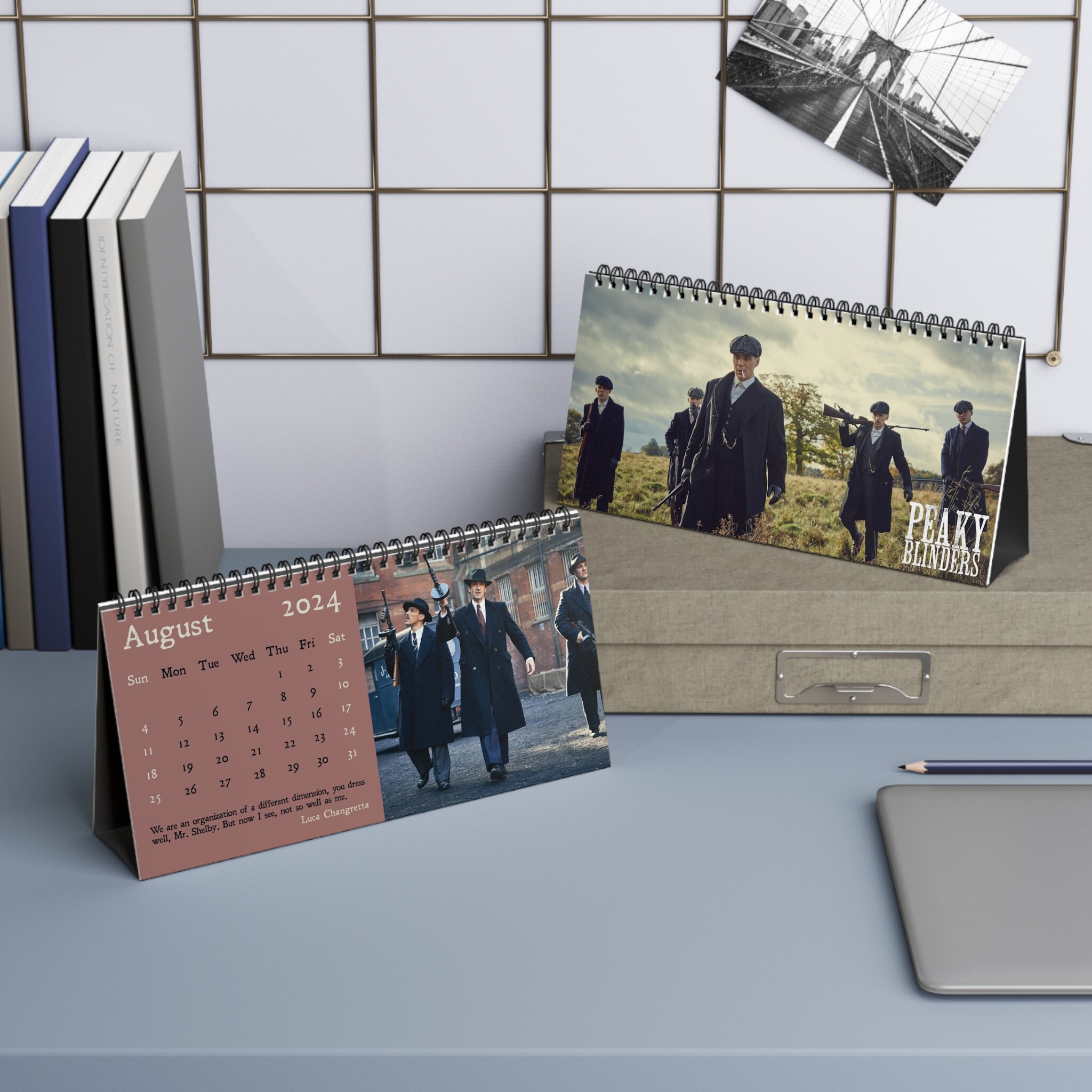 2024 Peaky Blinders Desk Calendar 2024 Desk Calendar Peaky Blinders