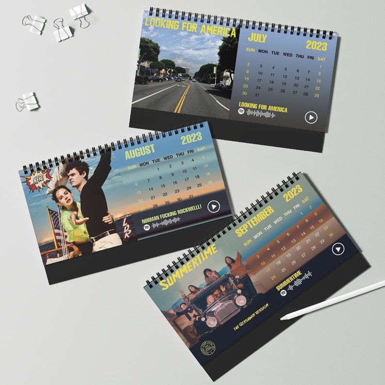 2023-lana-del-ray-desk-calendar-lana-del-ray-calendar-2023-etsy
