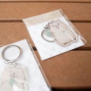 Cute Quokka Acrylic Keychains (a set of two pieces)