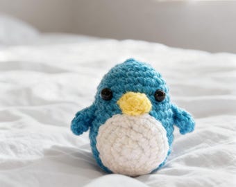 Penguin Crochet Pattern - Amigurumi tutorial in English Tutorial PDF, Arctic Animals No Sew Crochet Pattern, Plushie Doll, Cute Penguin Toy