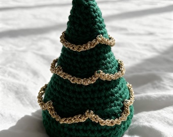 Christmas Tree Crochet Pattern - Christmas Tree Decoration Garland, Home Decor Holiday Gift, Winter Crochet PDF Pattern English, Christmas