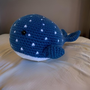 Whale Dottie Crochet Pattern  - Easy Crochet Pattern, Amigurumi Crochet Patterns PDF in English, Children&#39;s Christmas gift, Toy