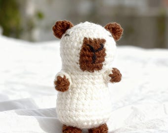 Capybara Häkelanleitung, Plüsch Capybara Häkelanleitung, Amigurumi Häkelanleitung, Handmade-Amigurumi-Häkelanleitung