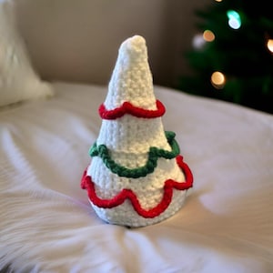 Christmas Tree Crochet Pattern - Christmas Tree Decoration Garland, Home Decor Holiday Gift, Winter Crochet PDF Pattern English, Christmas