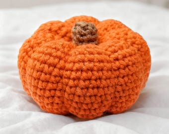 Halloween Pumpkin Crochet Pattern - Amigurumi PDF For Beginners in English, Tutorial, Easy Crochet, Halloween Crochet, Home Decor Halloween