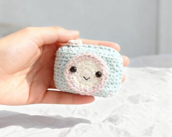 Cute Camera Crochet Pattern - Camera Girl Amigurumi Pattern, Crochet Camera Pattern, Cute Crochet Pattern Tutorial, Plush Pattern in English