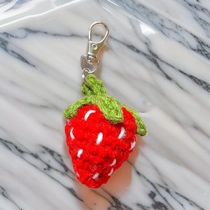 Strawberry Amigurumi Crochet Pattern: Easy Tutorial (PDF)
