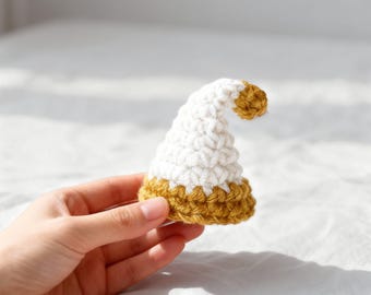 Christmas Hat Crochet Pattern - Amigurumi Beginner Pattern PDF Tutorial in English,Baby Hat, Santa Hat Crochet Pattern, Christmas Gift