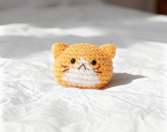 Crochet Cat Pattern - Amigurumi Plush Cat Tutorial in English, Kitten Cat Crochet Pattern, Mini Cat PDF Pattern, Low SEW Cat Crochet Pattern