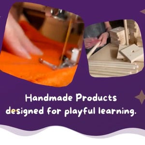 Hand Puppet - Brook Sprite - Nubby - Eggplant - Etsy