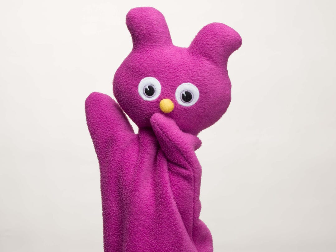 Hand Puppet - Brook Sprite - Nubby - Magenta - Etsy