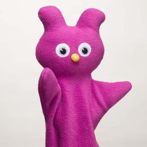 Hand Puppet - Brook Sprite - Nubby - Magenta - Etsy