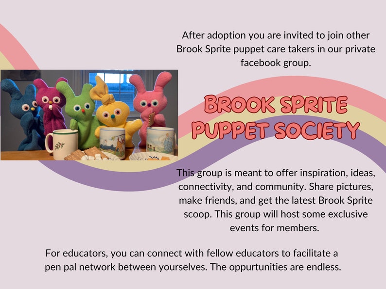 Brook Sprite Glove Puppet Nubby image 10