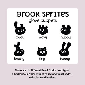 Hand Puppet - Brook Sprite - Nubby - Split Pea Green - Etsy