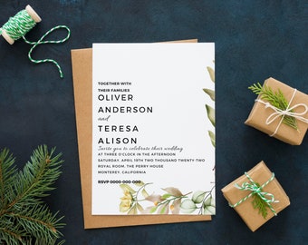 Wedding Invitation Card || Wedding Invites || Invitation Card || Digital Print
