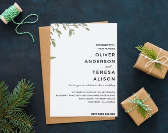 Wedding Invitation Card || Wedding Invites || Invitation Card || Digital Print