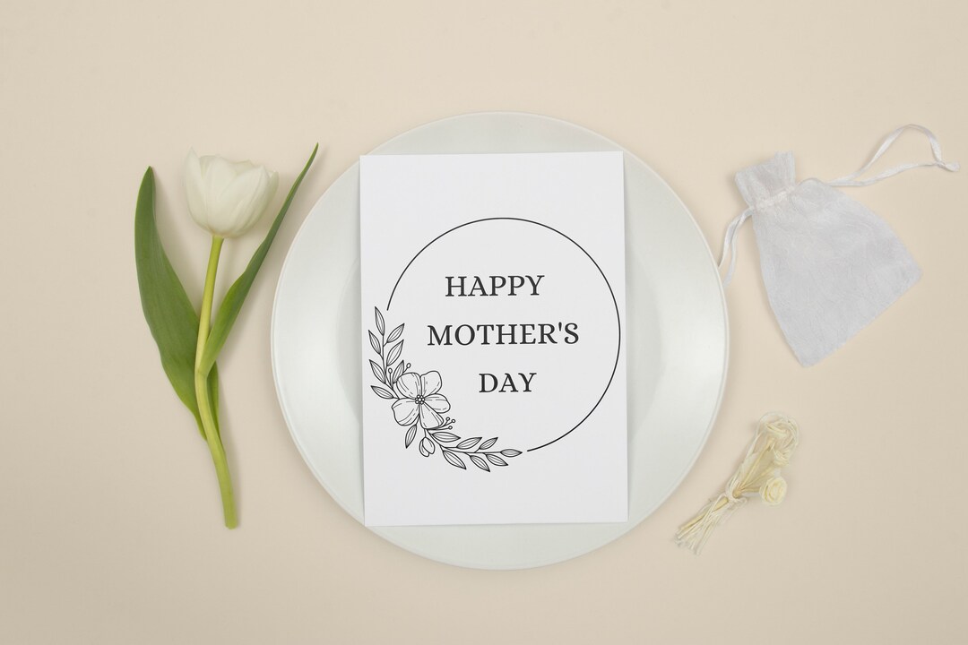 Printable Mother's Day Card ,template, , Instant PDF Download ...
